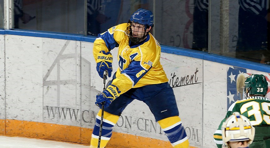 Alaska Nanooks defenceman Michael Quinn.